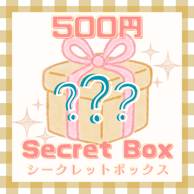 シークレットボックスB〈500円分〉
