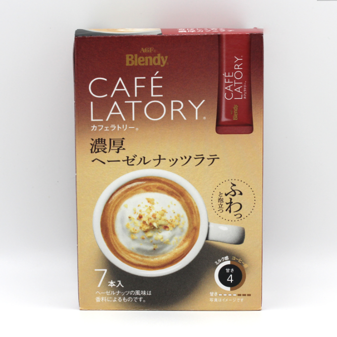 カフェラトリー スティック 濃厚ヘーゼルナッツラテ