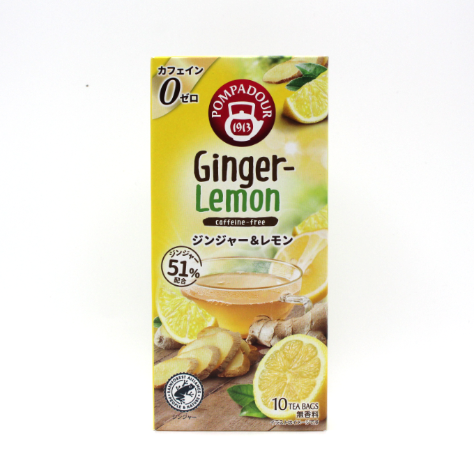 ポンパドール ジンジャー＆レモン ハーブティー10P